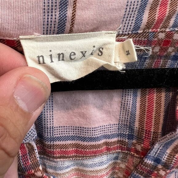 3 For $20 Ninexis Pink Sleeveless Blouse 0054 - Picture 6 of 7